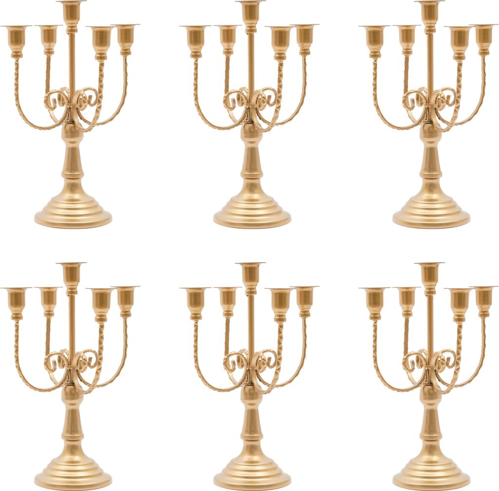 6x Chandelier de table or Image du produit 