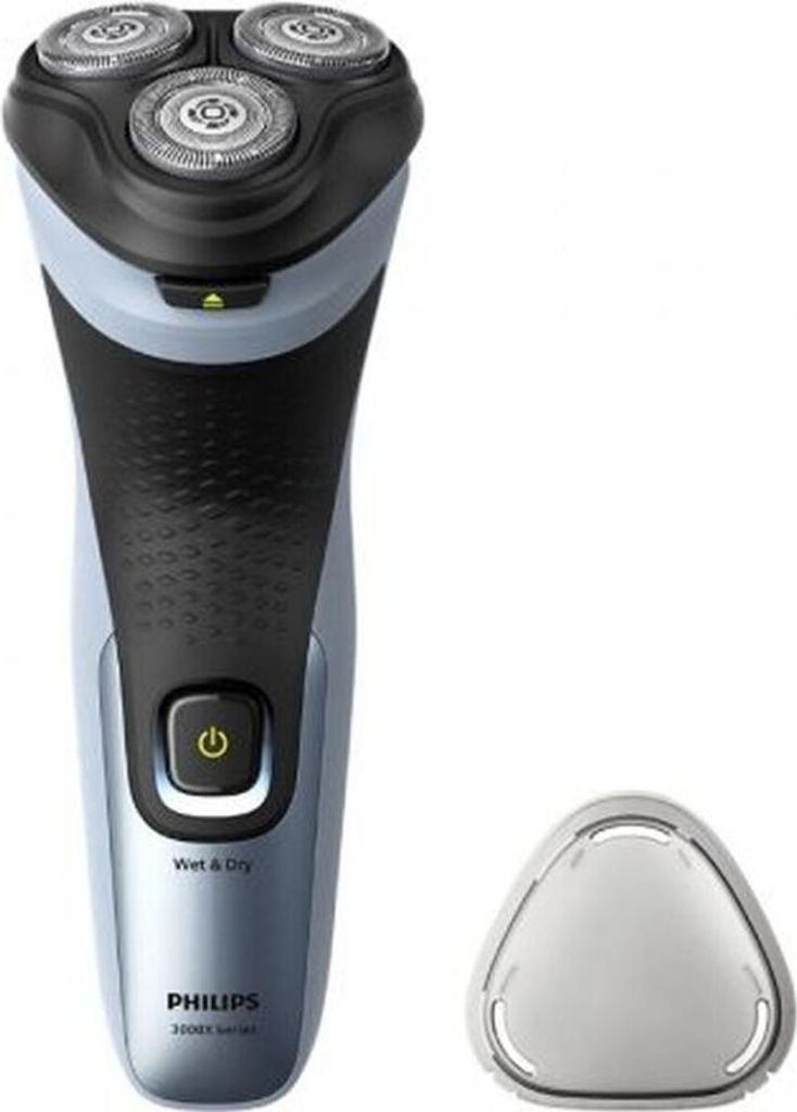 Philips X3063/00, Rotationstrasierer, Schwarz, Blau, SkinProtect, Akku, Nickel-Metallhydrid (NiMH), 45 min