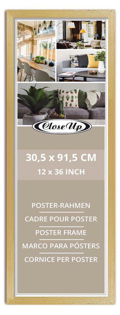 Posterrahmen 30,5 x 91,5 cm Buche hell Produktbild 