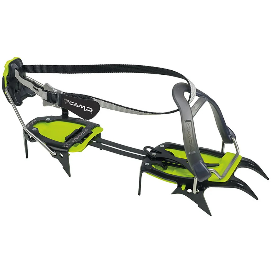 Crampons CAMP Ascent avec Fixation Universelle Auto et Semi-Automatique