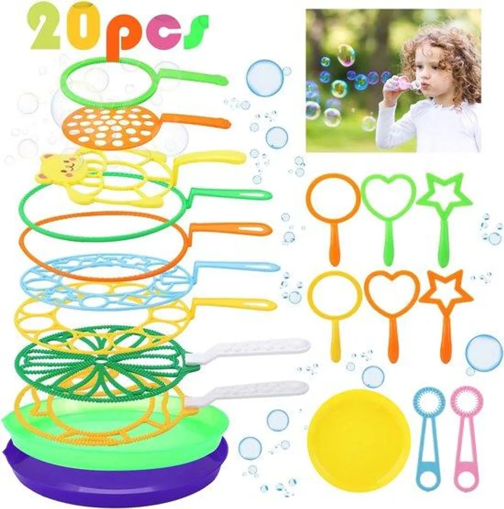 Lot de 20 sifflets de fête pour enfants et baguette magique ludique