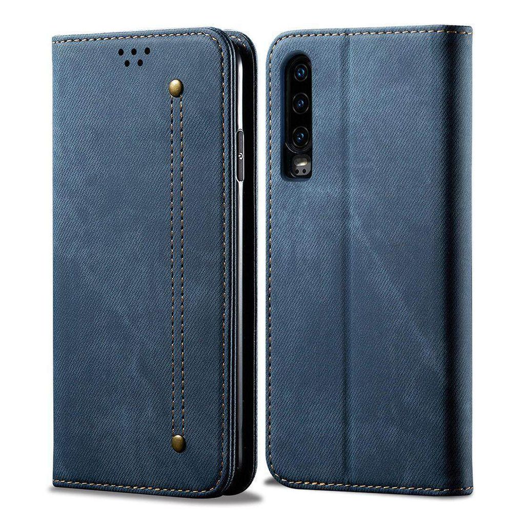 Huawei P30 Pouzdro, Kožené Peněženkové Pouzdro s Obrázek produktu 