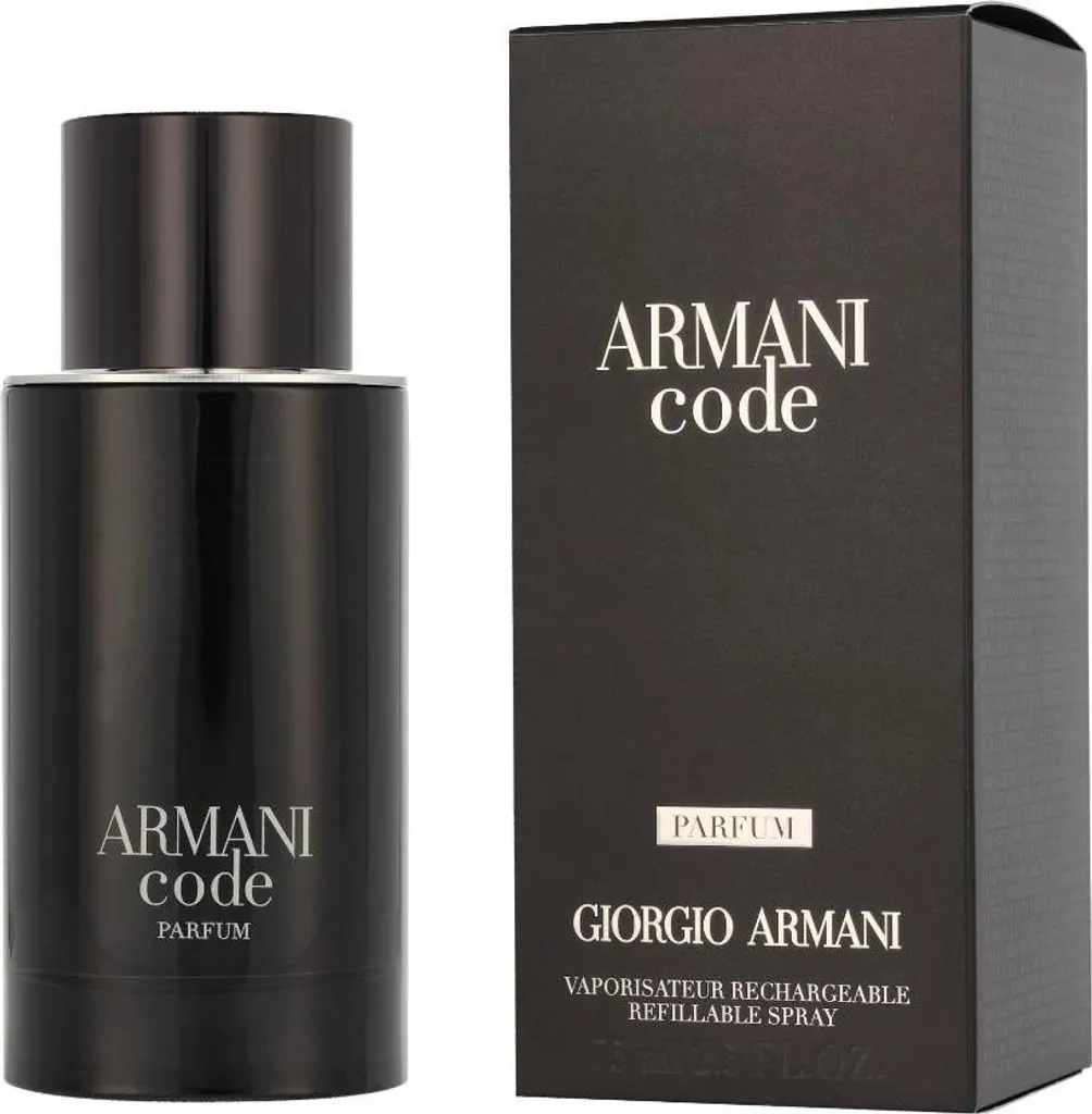 Armani Code Le Parfum 75 ml Rechargeable : Un Parfum Intense qui Dure - 12
