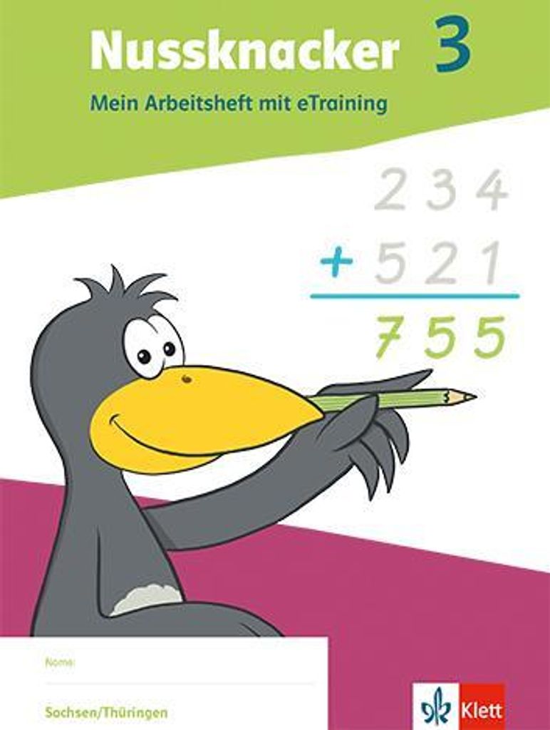Nussknacker 3. Ausgabe Sachsen und Thüringen. Arbeitsheft Produktbild 