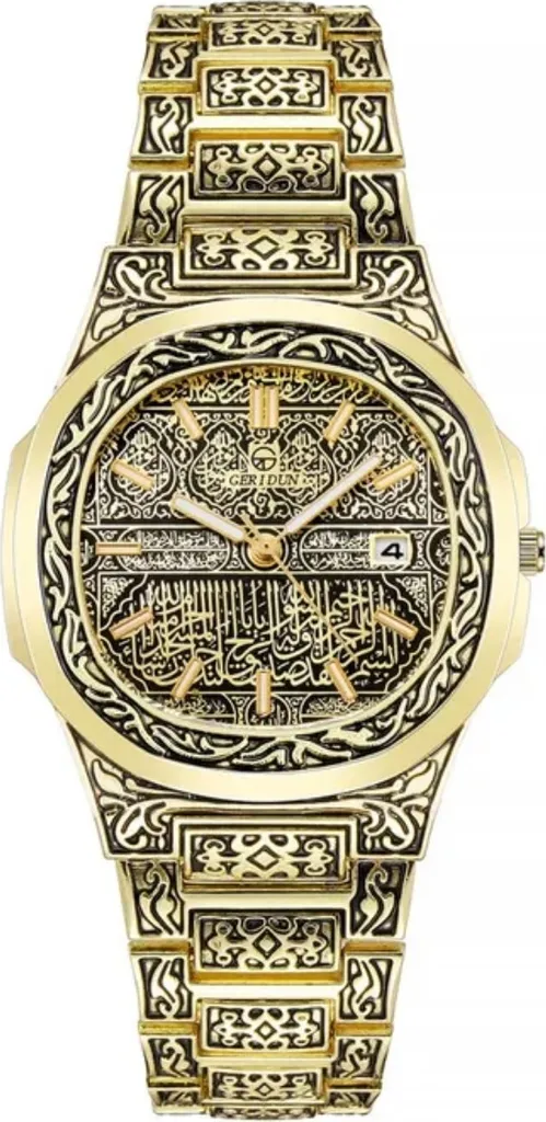 Montre Artisanale Dorée Homme - Modèle KP33741 Jonathan Qualité Pro