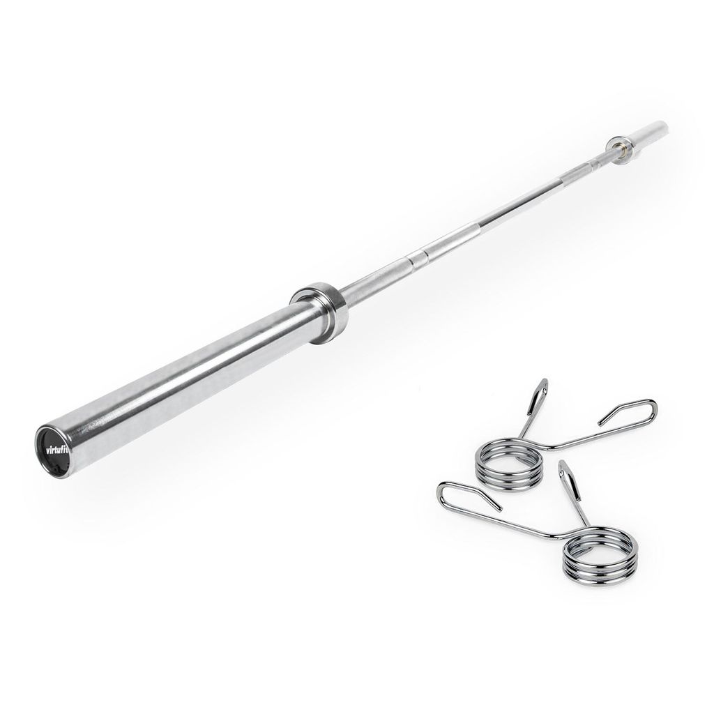 VirtuFit Olympische Hantelstange 200 cm 50 mm 14 kg Chrom Produktbild 