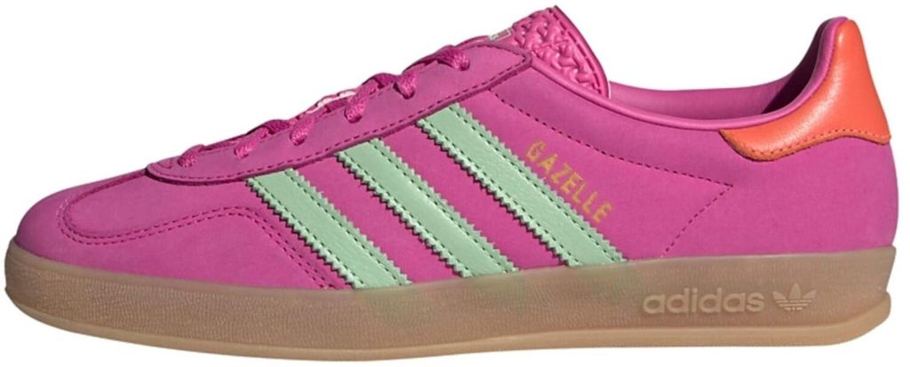 adidas Gazelle Indoor Semi Lucid Fuchsia Semi Green Spark Produktbild 