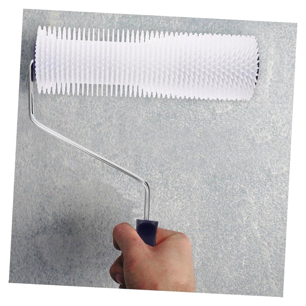 Stachelwalze aus PE-Kunststoff für die Blasenentfernung bei selbstnivellierendem Estrich, kompakt und ergonomisch für professionelle Bodenbeschic...