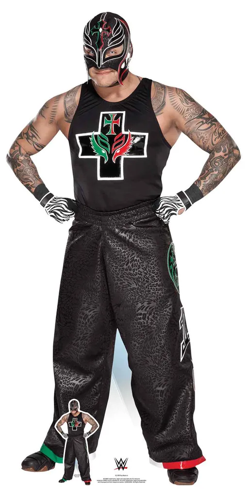 Decorazione Festa WWE Rey Mysterio - Sagoma Cartone VIP 169cm per Eventi