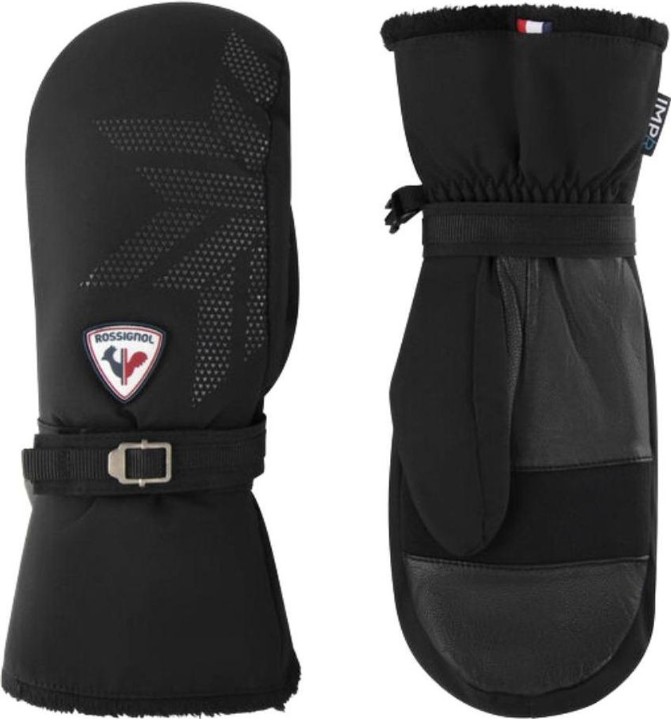 Skihandschuhe ROSSIGNOL Romy IMPR M Schwarz Schwarz MIT