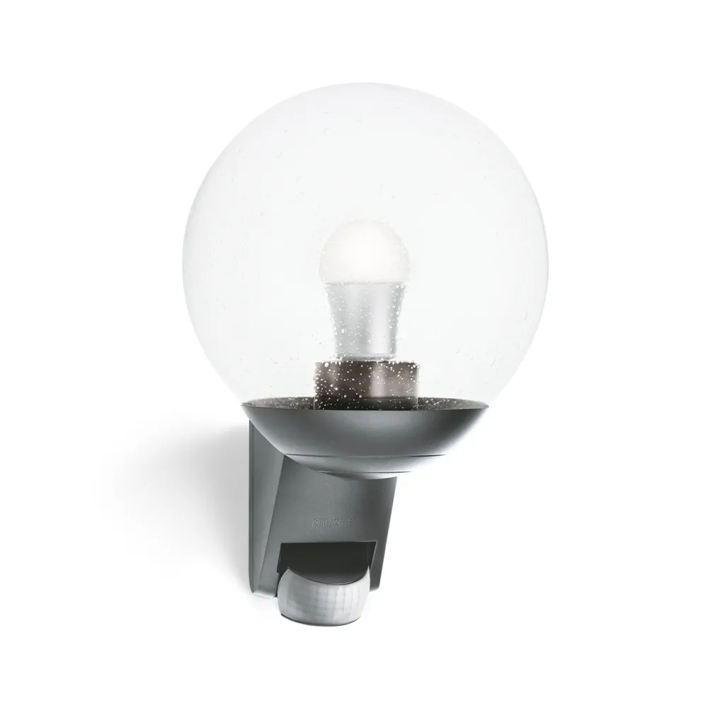 Steinel L 585 S Anthracite : Lampe d'extérieur à détecteur de mouvement
