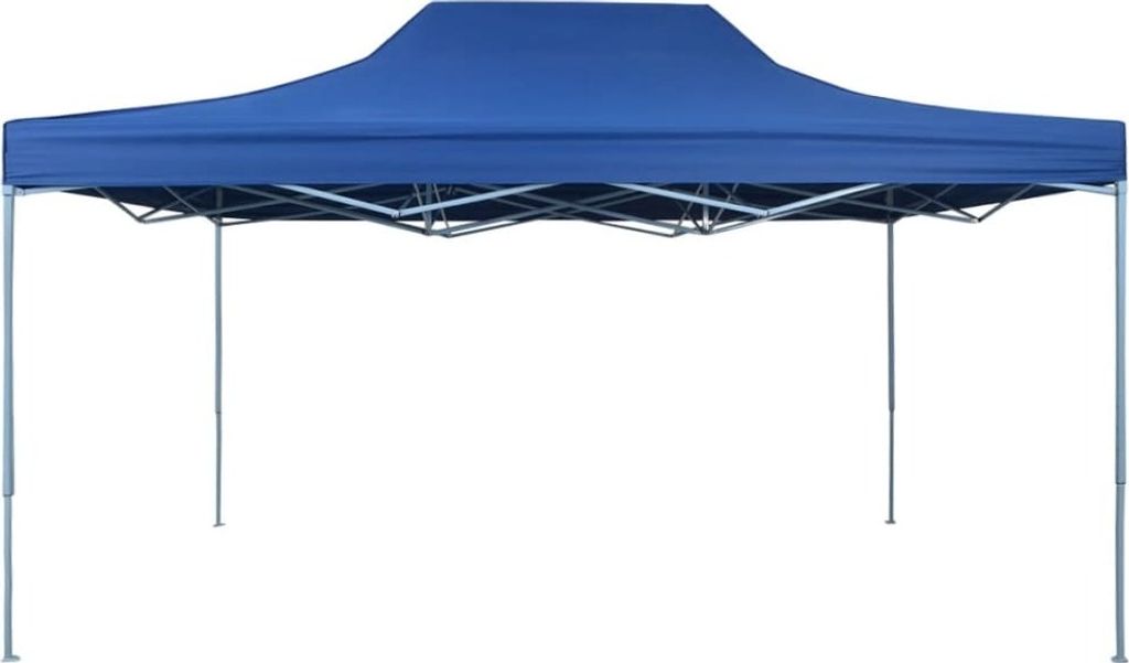 vidaXL Pop-Up skládací stan 3x4,5 m modrý Obrázek produktu 
