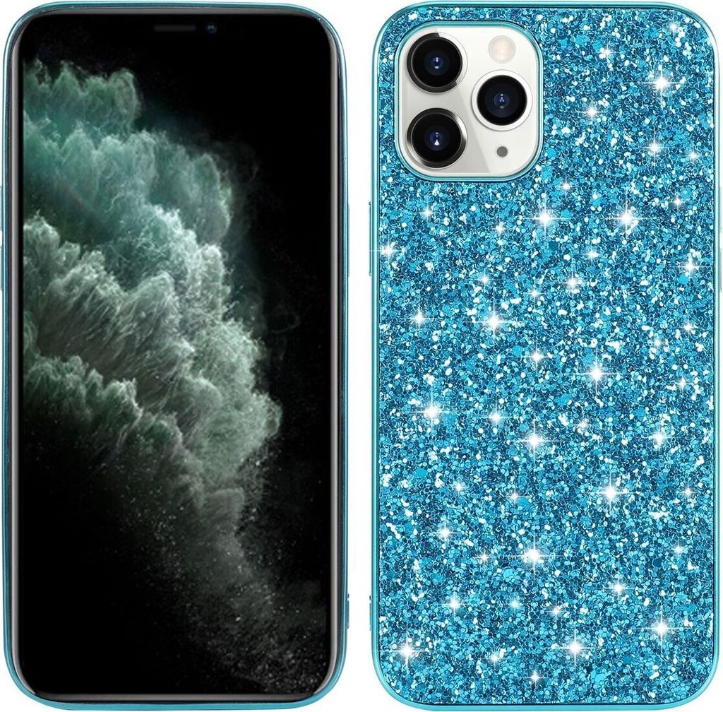 König Design Hülle kompatibel mit Kunststoff Soft Handyhülle - Handy Case Blau