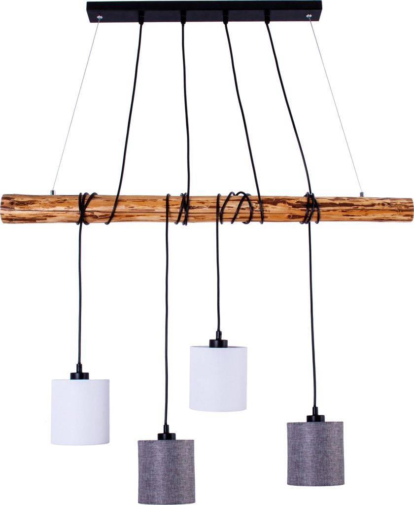 Näve Leuchten 4er Pendelleuchte "MALTA" L: 100cm 4er Produktbild 
