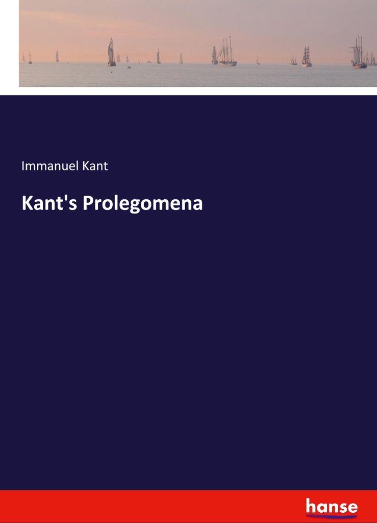 Kant's Prolegomena
