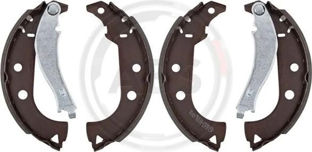 Mâchoires de frein à tambour A.B.S. 9119 compatibles Fiat Doblo et Siena