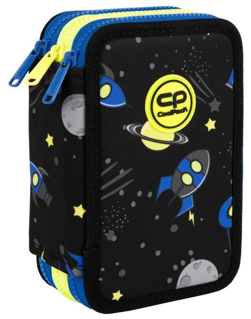 3-Fächer-Federmäppchen mit Zubehör Coolpack Jumper 3 Produktbild 