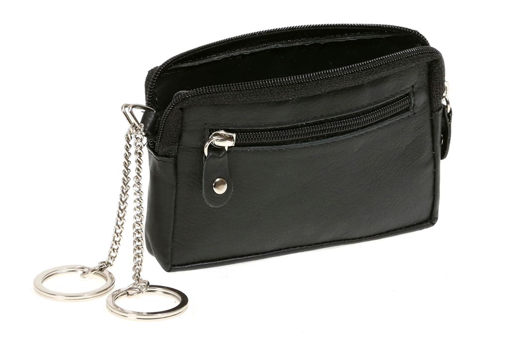 LEAS Schlüsseltasche Echt-Leder, schwarz Special Edition Produktbild 