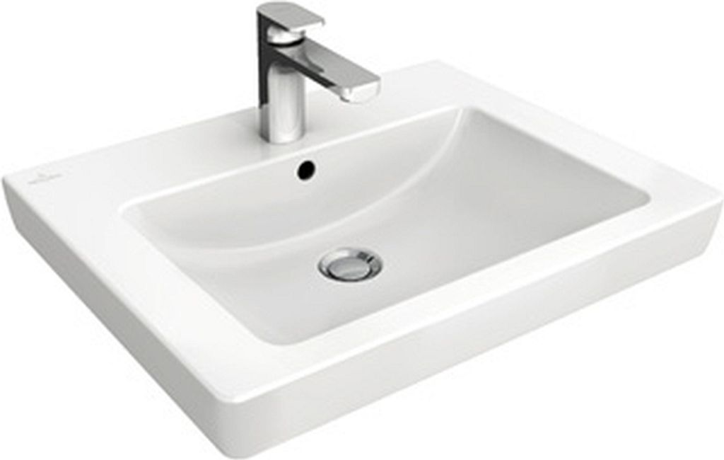 Villeroy & Boch Waschbecken Subway 65x47cm weiß alpIn c+, 7113FAR1
