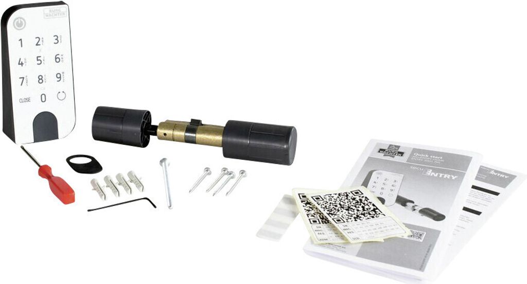 Burg-Wächter Set: Türzylinder + Tastatur ENTRY Home 5001 Produktbild 6