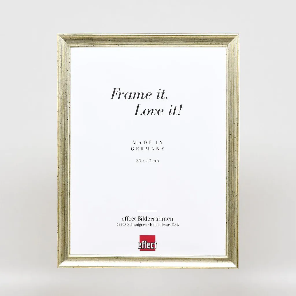 Cornice Diploma A4 Legno Argento | Effect Profilo 41 per Ufficio - 3