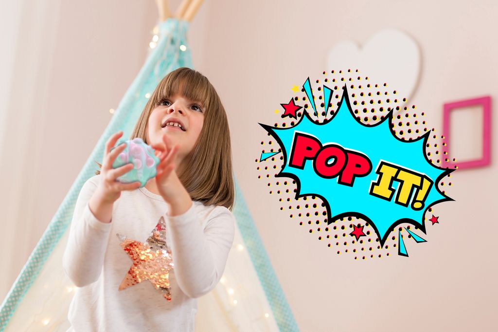 4er Set Pop it Ball in verschiedenen Farben Ø7cm, Produktbild 6