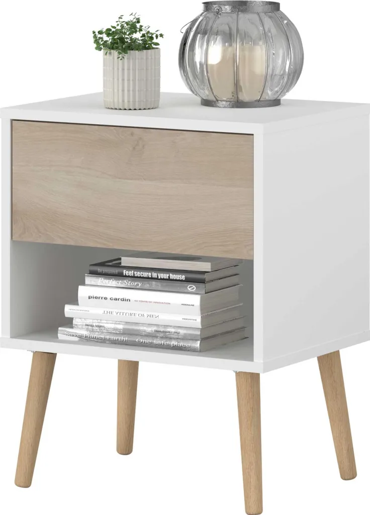 Table de nuit Hardy 44cm : rangez vos affaires avec style et calme