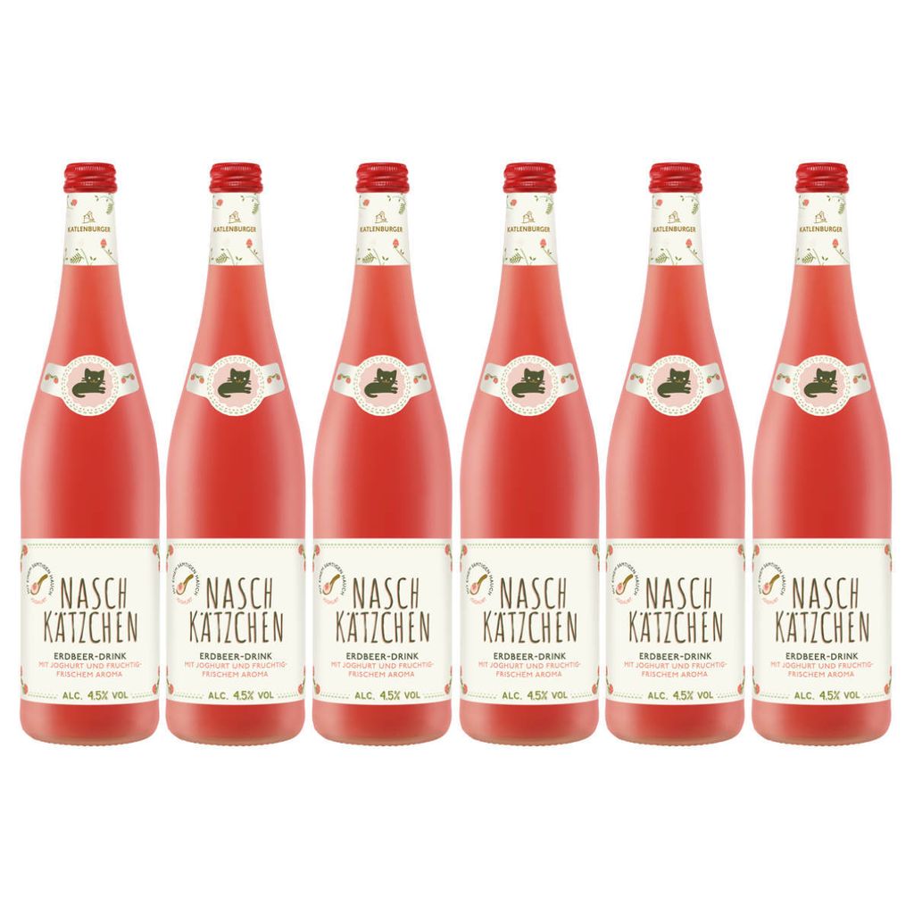 Naschkätzchen jahoda s jogurtom a ovocnou príchuťou 750ml Obrázok produktu 