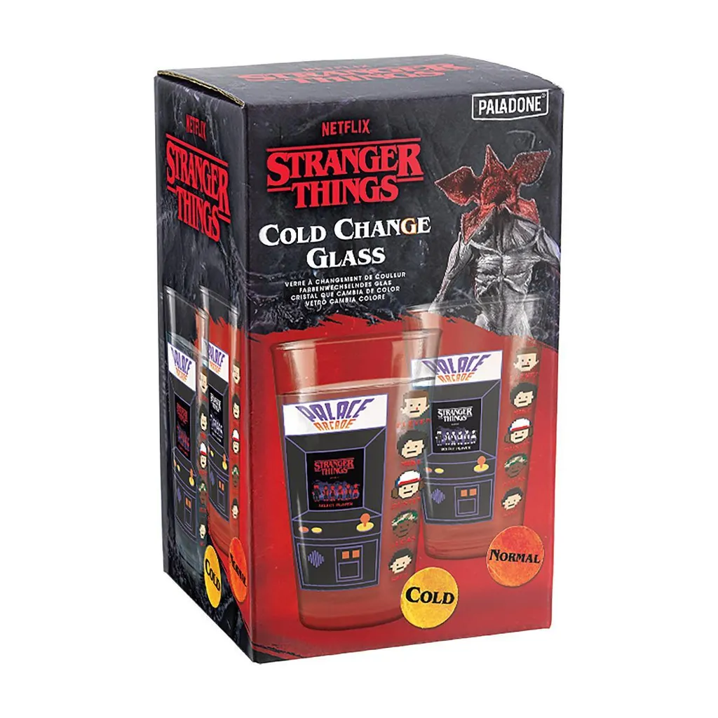 Verre à canette Stranger Things 450ml style arcade vintage Paladone