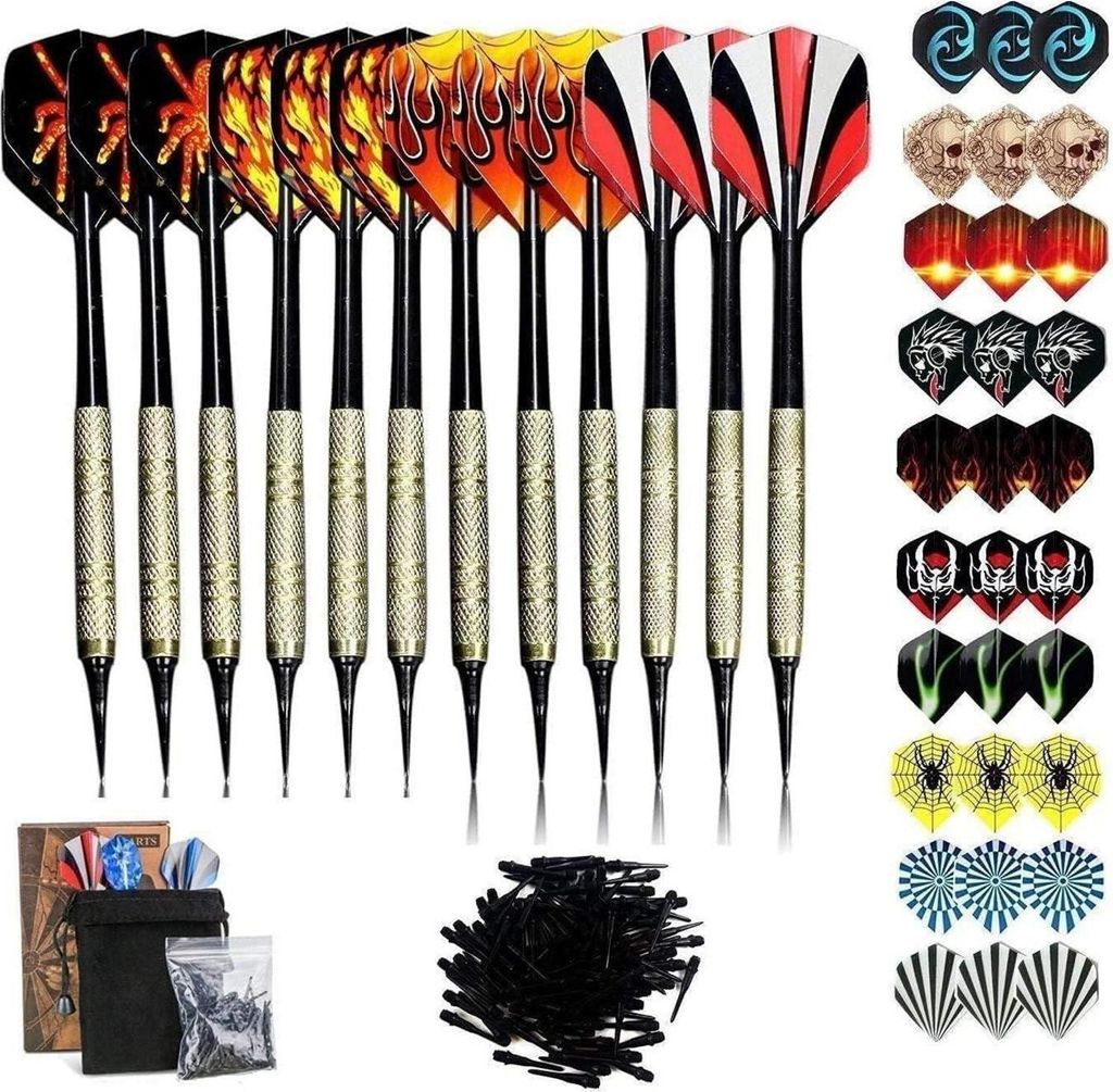 Sinwind Softdart Dartpfeile Set 12 Stück mit Produktbild 