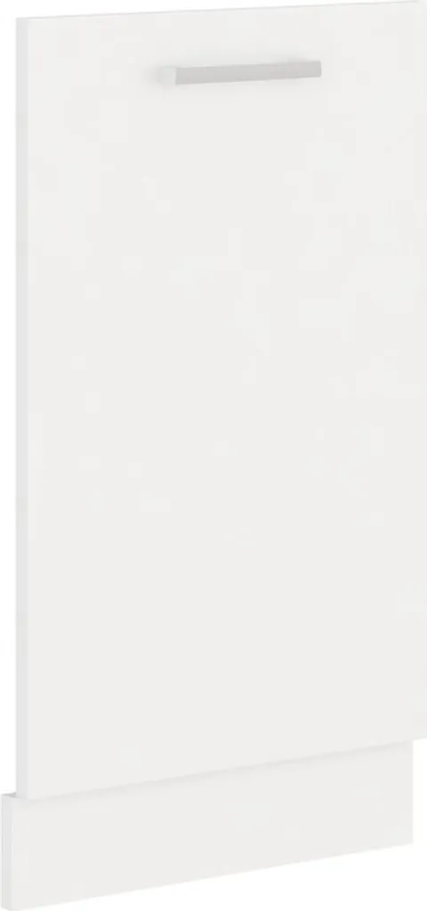 Porte lave-vaisselle encastrable EDISA 45x72 cm blanc finition mate