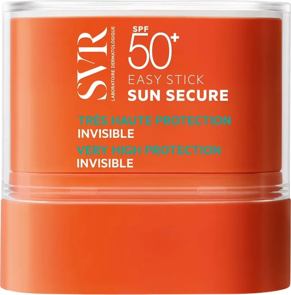 SVR Sun Secure Easy Stick SPF50+ Invisible et Résistant à l'Eau 10 g