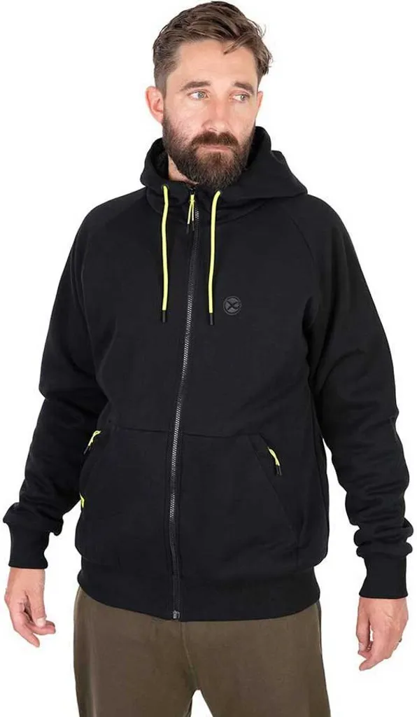 Matrix Winter Hooded Sweatshirt L Noir - Sweat Doublé Sherpa Très Chaud