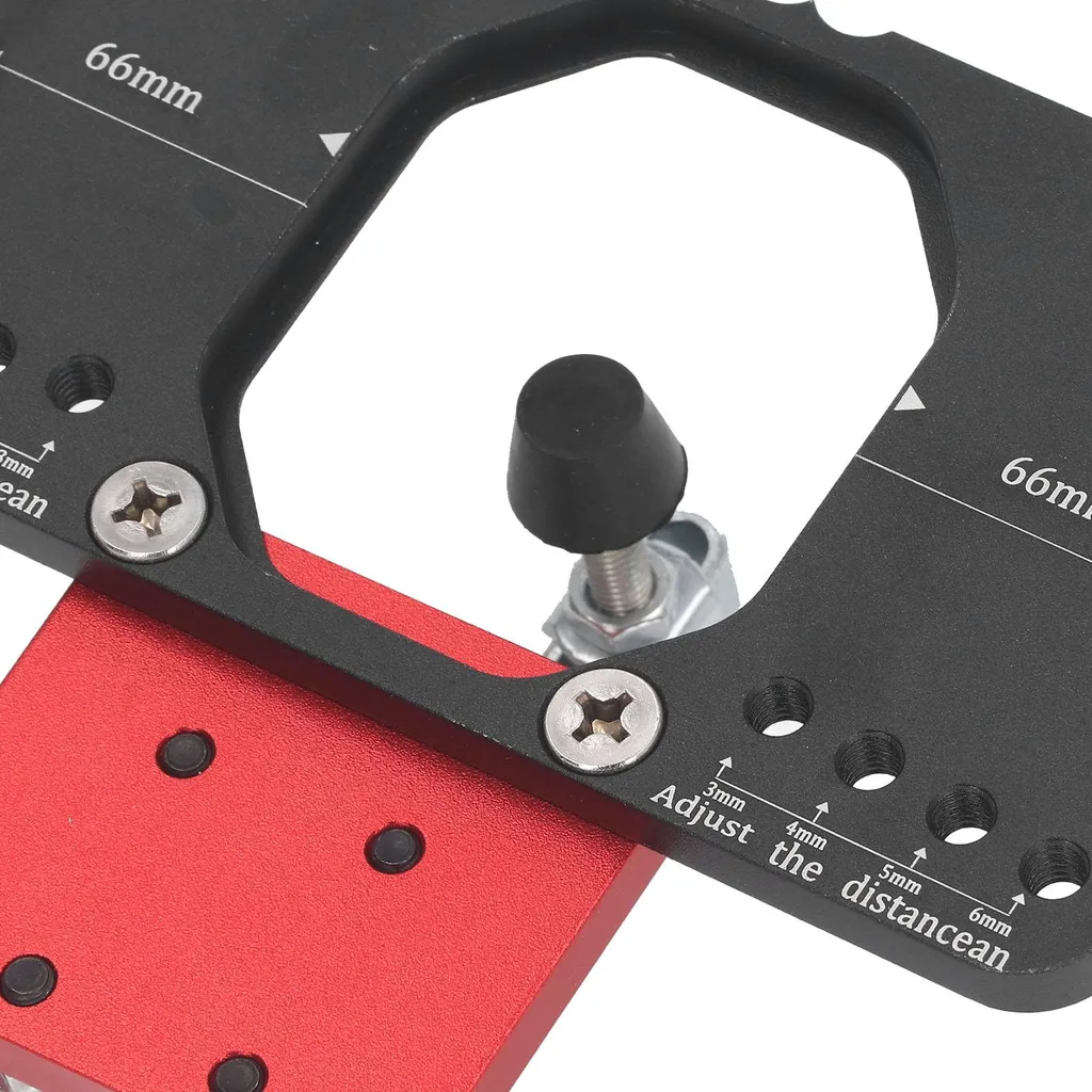 Kit de gabarit de perçage charnière 35mm en alliage d'aluminium précis - 3