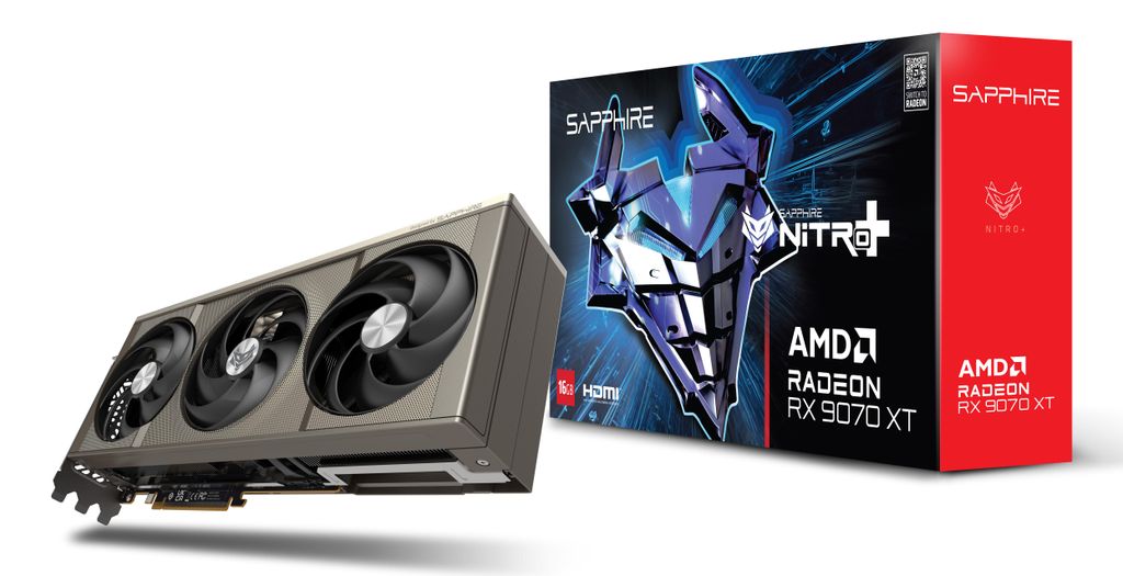 Sapphire NITRO+ Radeon RX 9070 XT, Radeon RX 9070 XT, 16 Obrázok produktu 