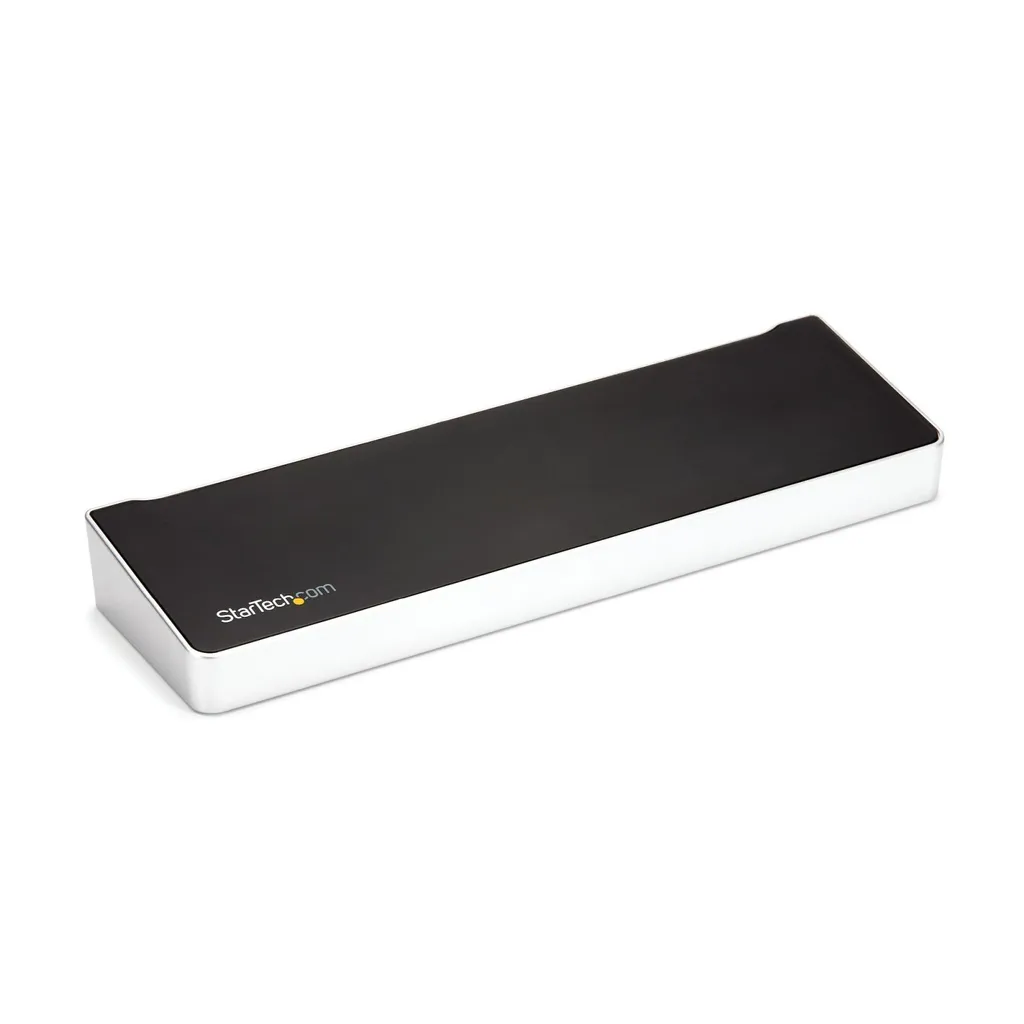 Station d'accueil USB-C pour connecter trois écrans et charger votre PC