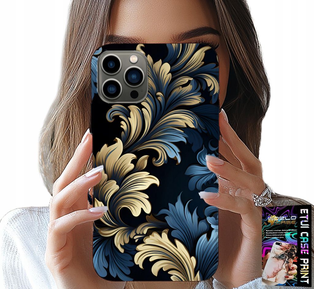 Etui Für Iphone 11 Pro Max - Elegantes Gold Modisches Design Etui