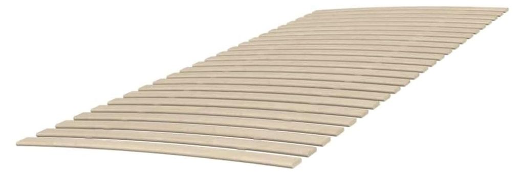 Lattenrost mit 48 Latten, 2 Stück, 90 x 200 cm