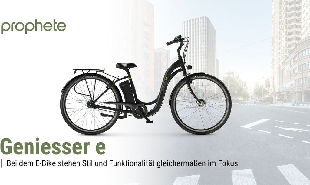 E-Bike Prophete "Geniesser" 28" selling Tiefeinsteiger RH 47