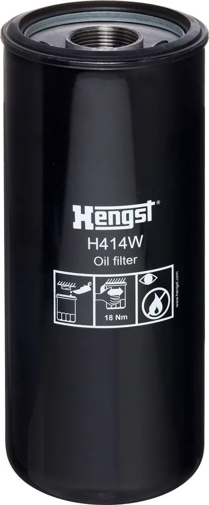 Filtre à huile HENGST H414W : stoppez l'usure moteur et les fuites