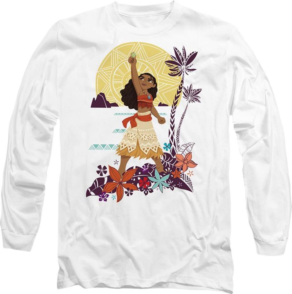 Moana - T-Shirt für Herren/Damen Uni TV14405 (L) (Weiß)