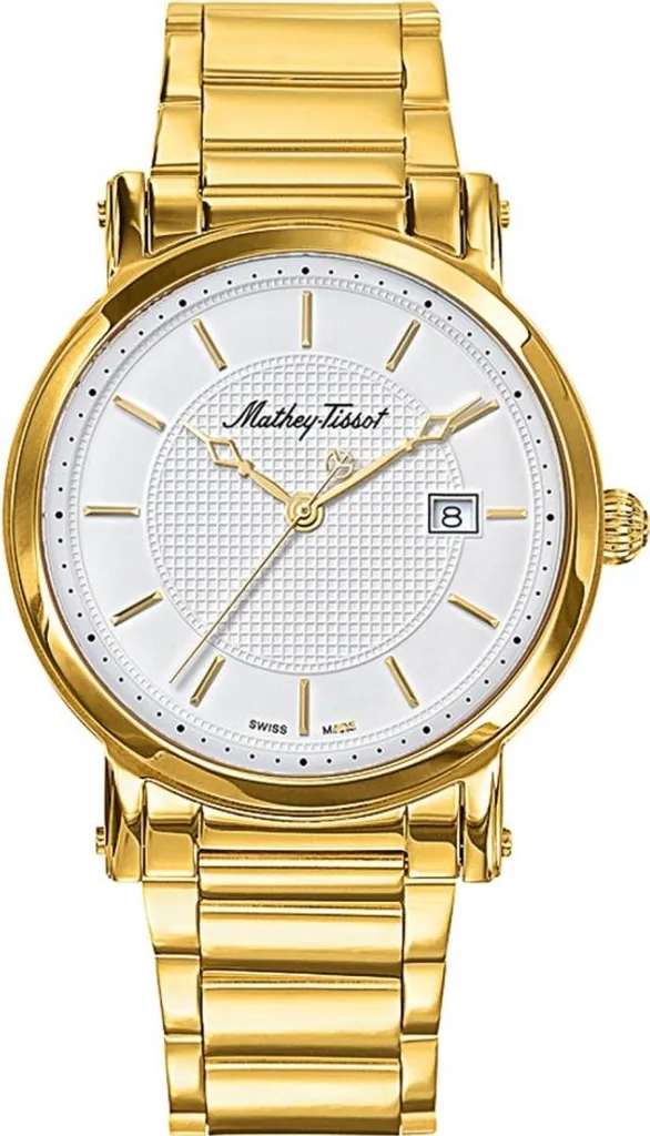 Montre Mathey-Tissot H611251MPI Mixte en Or Classique Intemporel