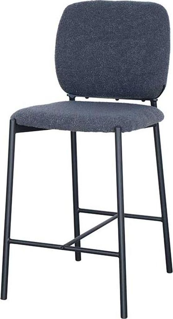 Barhocker Sophia | 45 x 56 x 99 cm | Dunkelgrau