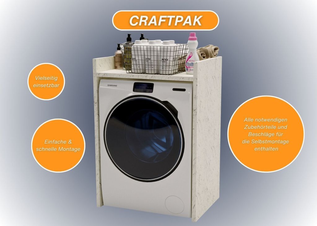 CraftPAK Waschmaschinenschrank geeignet für | Kaufland.de