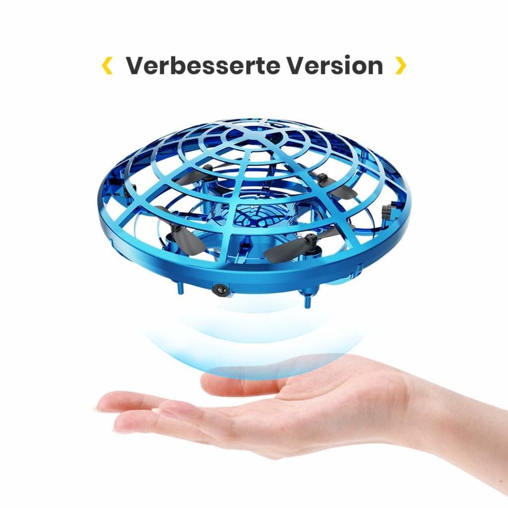 UFO Mini Drohne Kinderspielzeug RC Infrarot-Induktions Ball Fliegendes 2g 