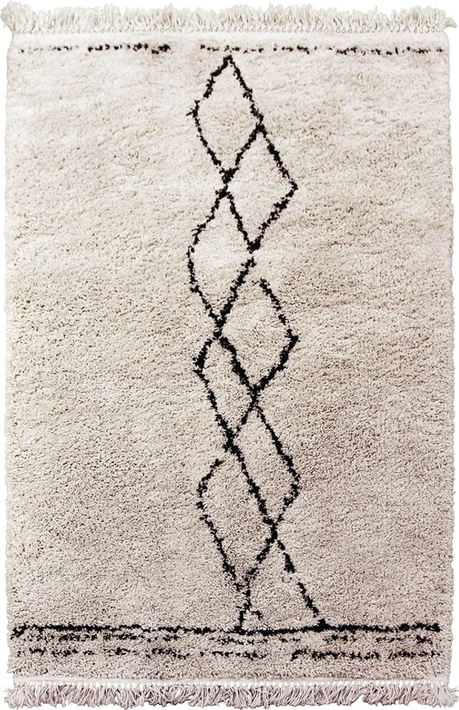 Tapis Shaggy Mati 160x230 cm : Fini les Sols Froids et les Pièces Bruyantes