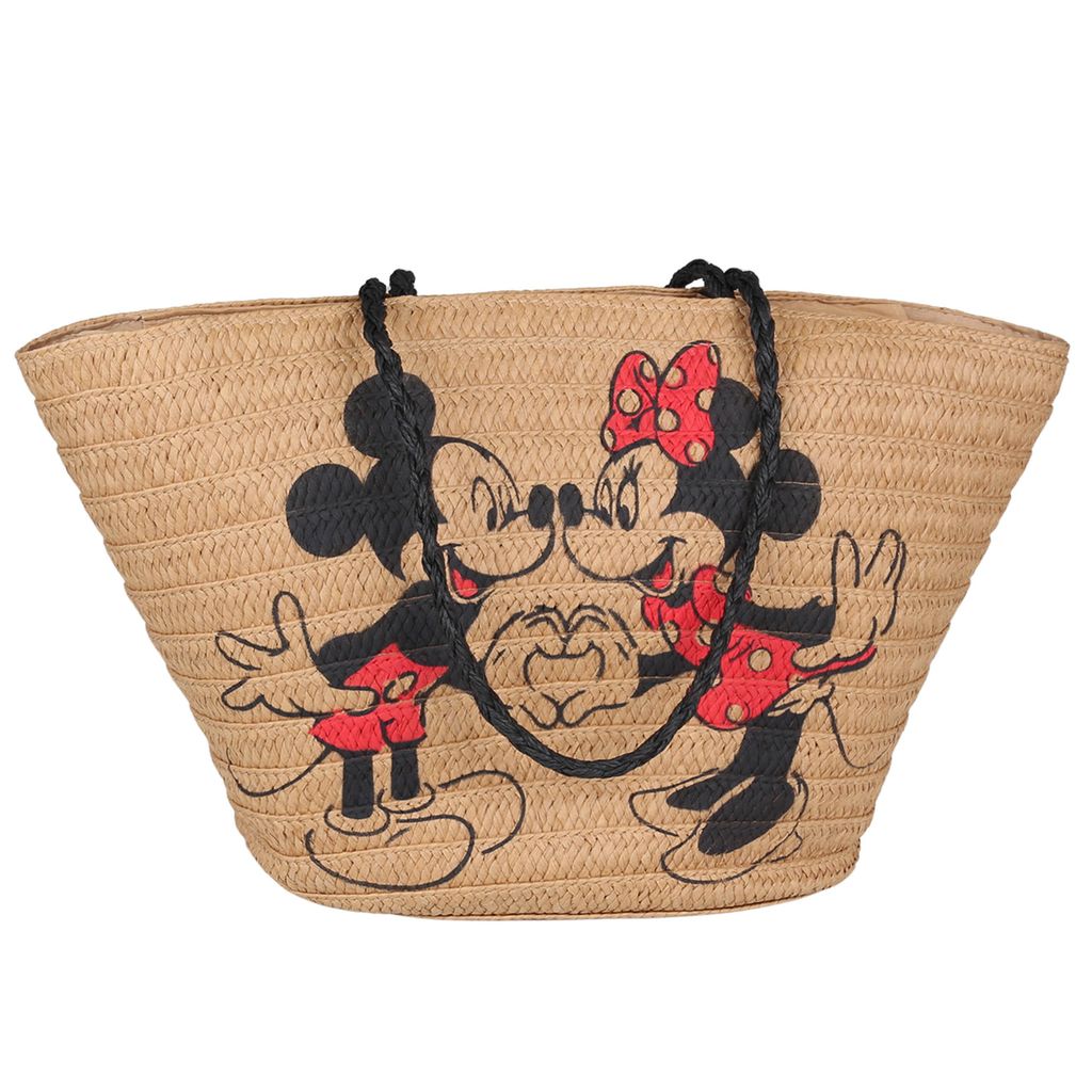 Minnie Mouse und Mickey Disney Stroh Zipper