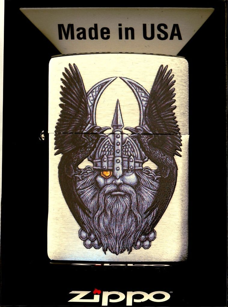 Zippo Odin Feuerzeug mit Ravin 60005643 Produktbild 
