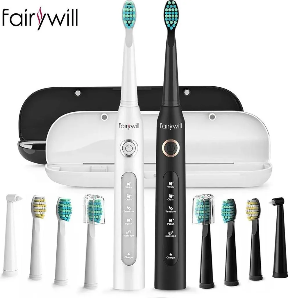 Spazzolino Sonico AE-FW-507 | 5 Step per un Sorriso Splendente | IPX7