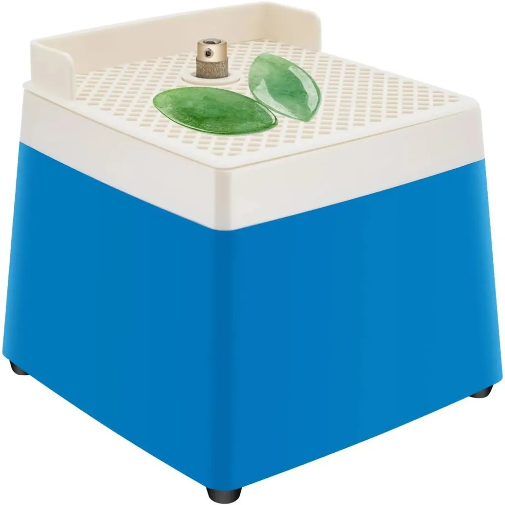 Ponceuse à verre silencieuse 60 dB avec réservoir d'eau 350 ml intégré